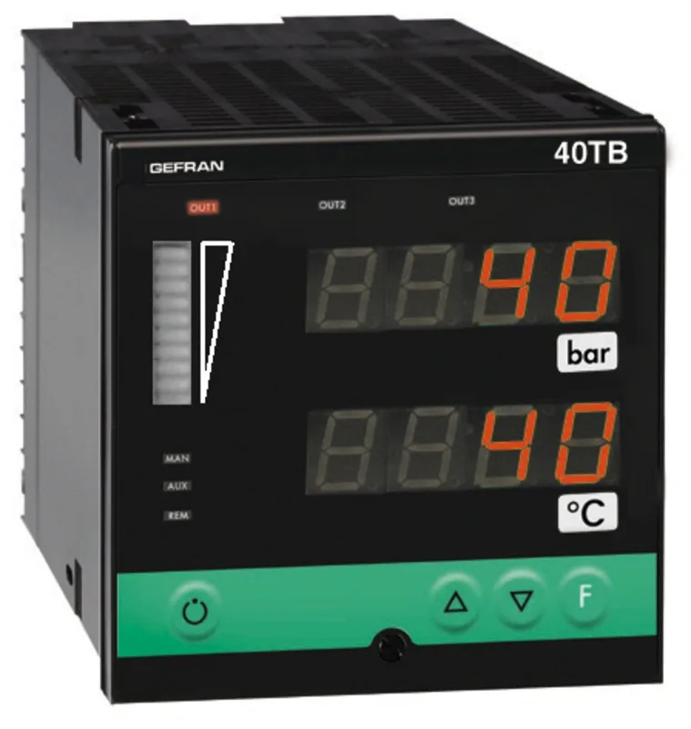 40TB – Indicador/Unidade de alarme de temperatura e pressão