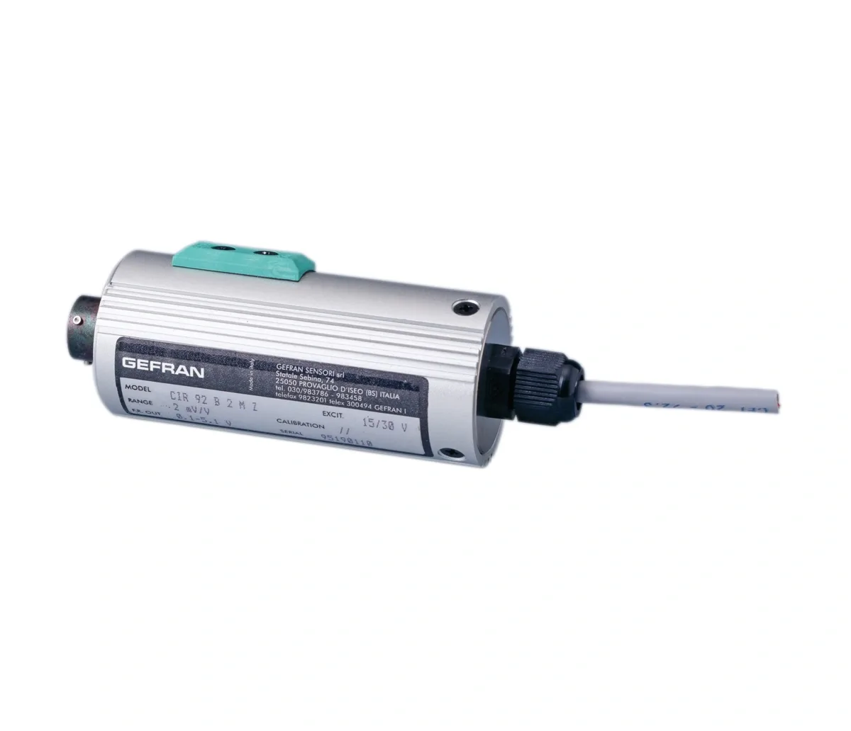 CIR – Condicionador de sinal para transdutores extensométricos