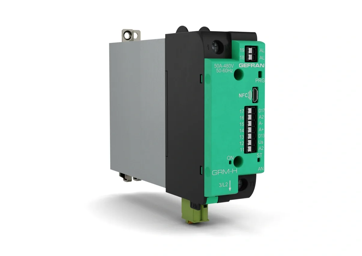 GRM-H – Controlador de potência compacto com dissipador, até 120 A