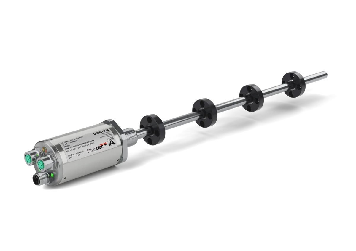 WRA-E – Magnetostritivo avançado, haste roscada, saída Ethercat — imagem 1 de 3